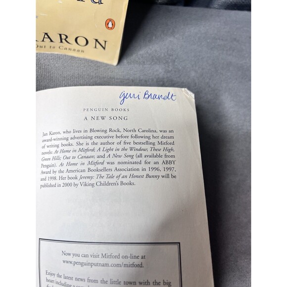 Jan Karon MITFORD YEARS Series PB Book At Home Lot 1-5 New Song Canaan - Picture 11 of 16